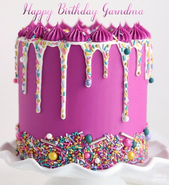 Happy Birthday Cakes For Grandma - Happy Birthday Wishes, Memes, SMS & Greeting eCard Images