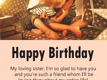Best Happy Birthday For Sister Images - Happy Birthday Wishes, Memes, SMS & Greeting eCard Images