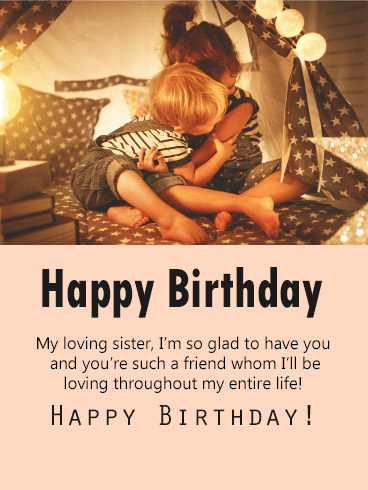 Best Happy Birthday For Sister Images - Happy Birthday Wishes, Memes, SMS & Greeting eCard Images