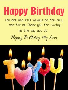 Happy Birthday My Love Husband - Happy Birthday Wishes, Memes, SMS ...