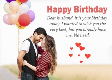 Happy Birthday Quotes Images For Husband - Happy Birthday Wishes, Memes, SMS & Greeting eCard Images
