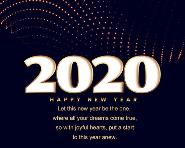 Happy New Year Quotes 2020 - Happy Birthday Wishes, Memes, SMS & Greeting eCard Images