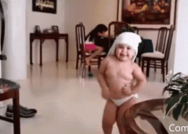 Happy New Year Baby Dance GIF 2023- Happy Birthday Wishes, Memes, SMS & Greeting eCard Images