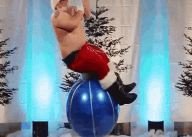 Merry Christmas Funny Wreckling Ball Swing Happy New Year GIFs 2023 - Happy Birthday Wishes, Memes, SMS & Greeting eCard Images