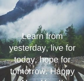 Happy New Year 2023 Learn For Yesterday Images - Happy Birthday Wishes, Memes, SMS & Greeting eCard Images