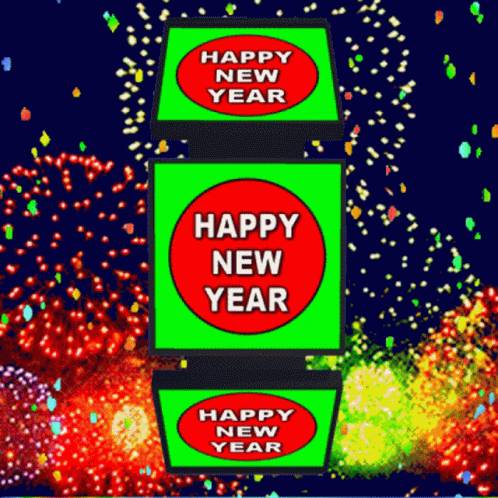 Happy New Year 2023 Gifs HD Animated - Happy Birthday Wishes, Memes, SMS & Greeting eCard Images