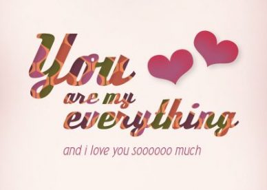 You Are My Everything Happy Birthday Cards For Her - Happy Birthday Wishes, Memes, SMS & Greeting eCard Images