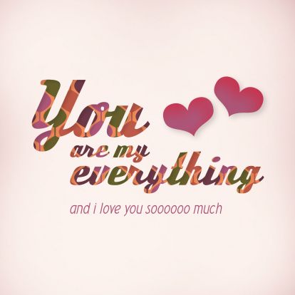 You Are My Everything Happy Birthday Cards For Her - Happy Birthday Wishes, Memes, SMS & Greeting eCard Images
