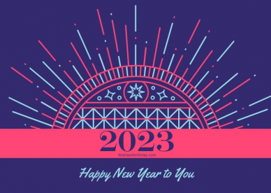 Happy New Year 2023 Quotes, New Year 2023 Wishes HD - Happy Birthday Wishes, Memes, SMS & Greeting eCard Images