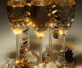 Happy New Year Eve Wine Party 2023 GIF- Happy Birthday Wishes, Memes, SMS & Greeting eCard Images