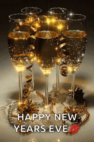 Happy New Year Eve Wine Party 2023 GIF- Happy Birthday Wishes, Memes, SMS & Greeting eCard Images