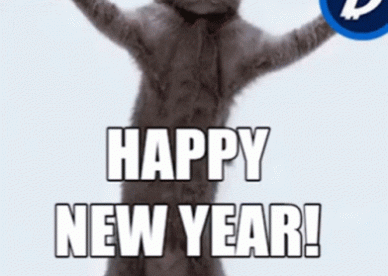 Happy New Year Funny Cat GIFs 2023- Happy Birthday Wishes, Memes, SMS & Greeting eCard Images