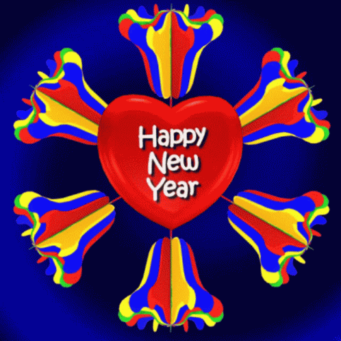 Happy New Year New 2023 3D GIFs Artist - Happy Birthday Wishes, Memes, SMS & Greeting eCard Images