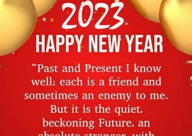 Happy New Year 2023 Past And Present - Happy Birthday Wishes, Memes, SMS & Greeting eCard Images