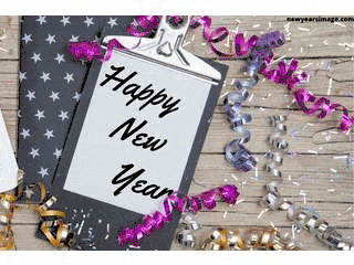 Animated Gifs New Year Decorations and Celebrations 2023 - Happy Birthday Wishes, Memes, SMS & Greeting eCard Images