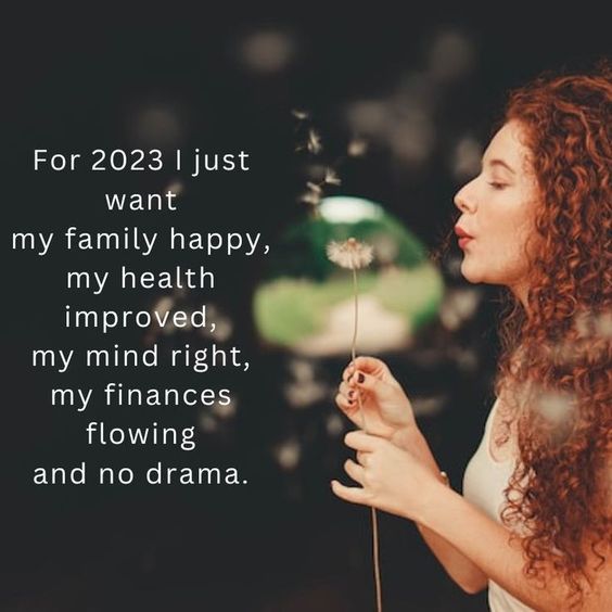 Happy New Year No Drama Quotes For 2023 - Happy Birthday Wishes, Memes, SMS & Greeting eCard Images