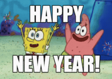 SpongeBob New Year Animation 2023 - Happy Birthday Wishes, Memes, SMS & Greeting eCard Images