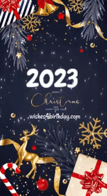 2023 New Year's Eve Animated GIF Image - Happy Birthday Wishes, Memes, SMS & Greeting eCard Images