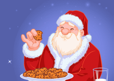 Christmas Santa Claus GIFs 2023 - Happy Birthday Wishes, Memes, SMS & Greeting eCard Images