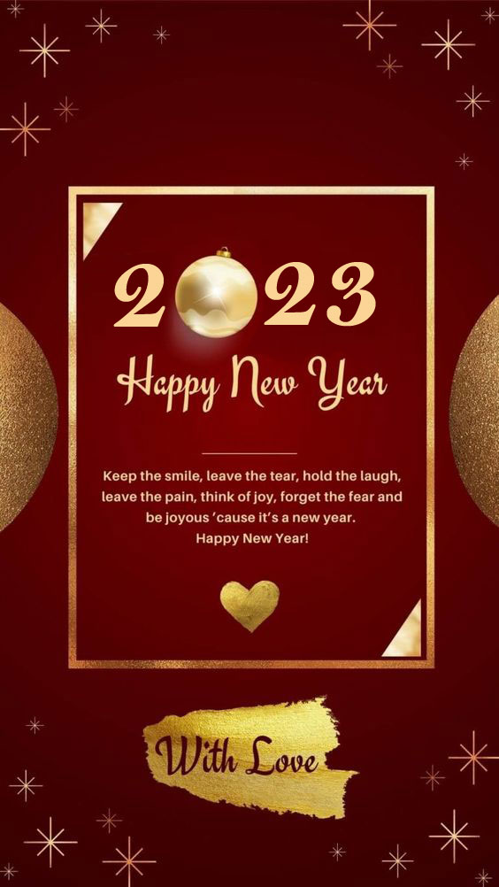 Happy New Year Whatsapp Status In 2023 - Happy Birthday Wishes, Memes, SMS & Greeting eCard Images