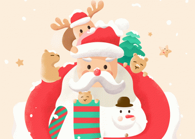 Merry Christmas Papa Noel GIFs & Images 2023 - Happy Birthday Wishes, Memes, SMS & Greeting eCard Images