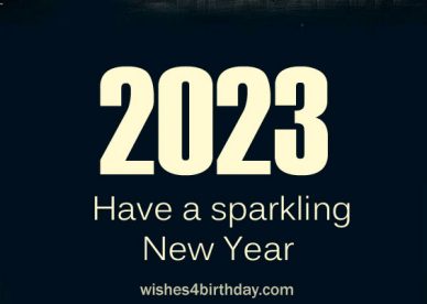 Sparkling New Year Wishes 2023 For Tumblr - Happy Birthday Wishes, Memes, SMS & Greeting eCard Images