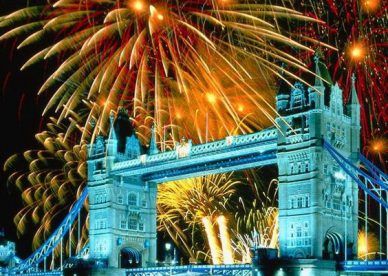 Happy New Year Live Images In London 2023