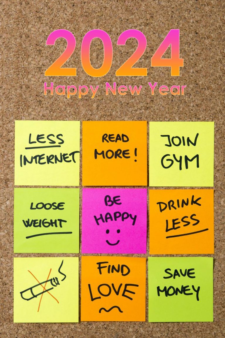 Best Happy New Year 2024 Card Images Online 768x1152 