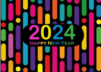 Colorful New Year 2024 Pictures For Pinterest