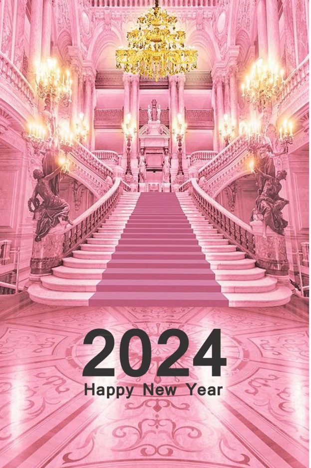 Happy New Year 2024 Castle Stairs Photos