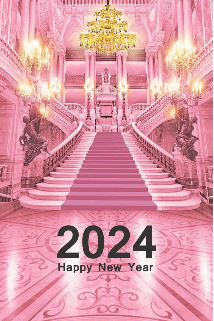 Happy New Year 2024 Castle Stairs Photos Happy Birthday Wishes, Memes