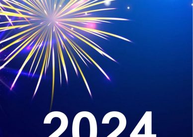 Happy New Year 2024 Explosive Fireworks