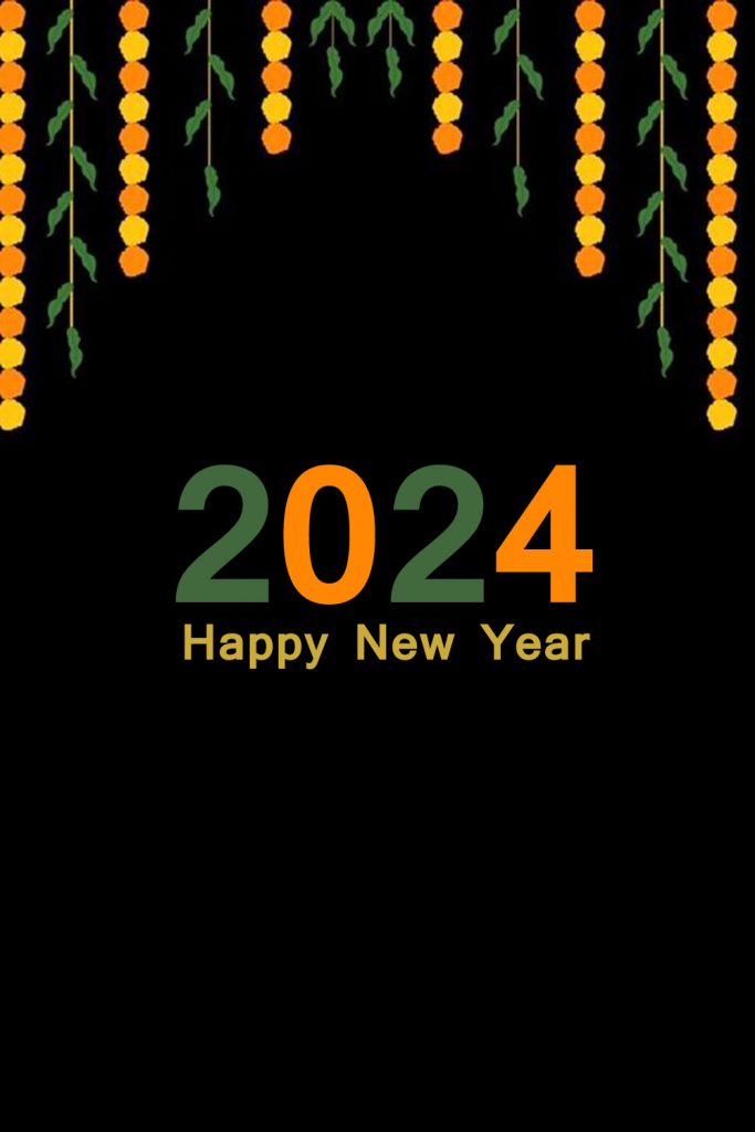 Happy New Year 2024 Frame Images 683x1024 