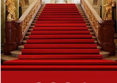 Happy New Year 2024 Wedding Red Carpet Background