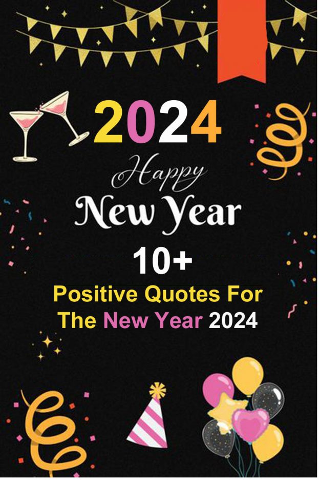 10+ Positive Quotes For The New Year 2024 free