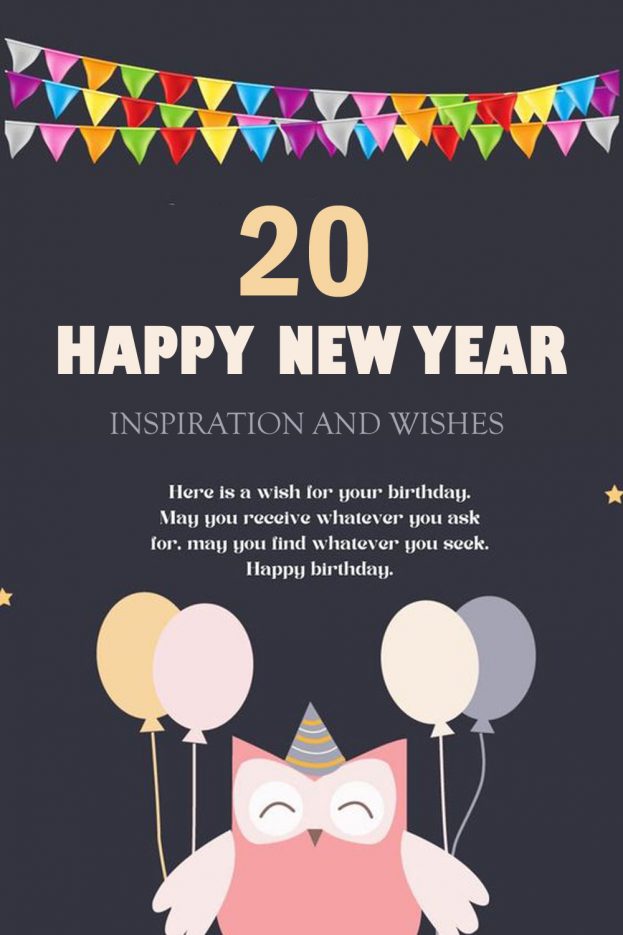 20 Inspirational Happy New Year 2024 Wishes & Images