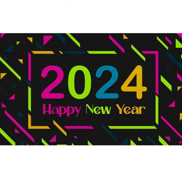 Free Graphics Background On New Year 2024