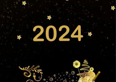 Happy New Year 2024 Golden Stylish Images