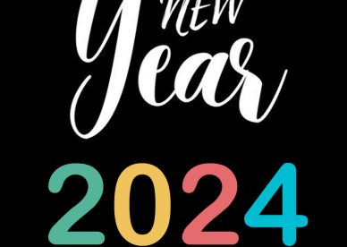 Happy New Year 2024 PostCard Posters