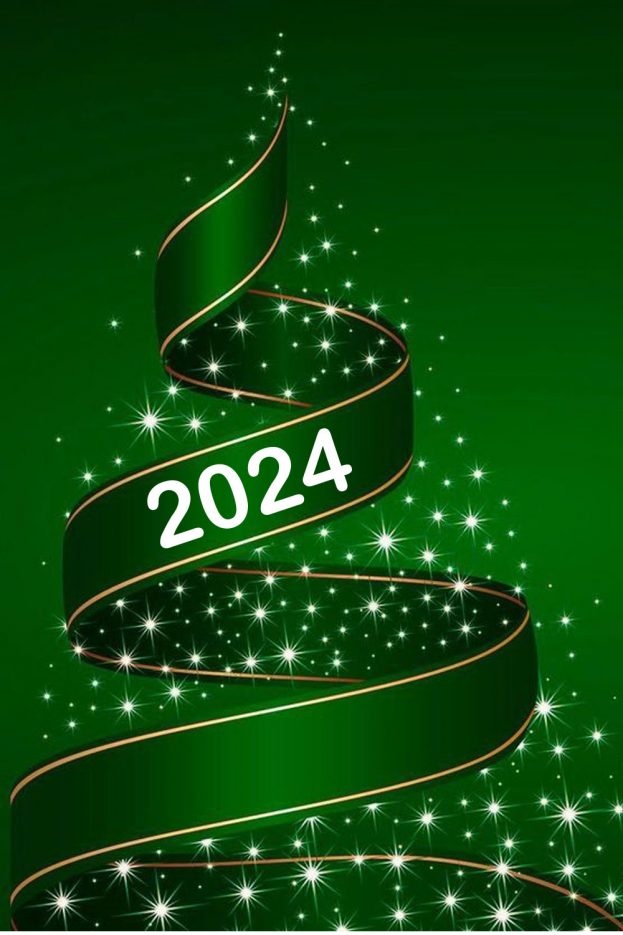 Happy New Year Banner, Poster 2024