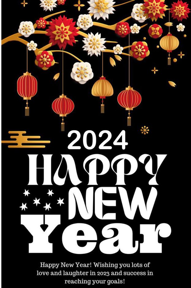 2024 Happy New Year Greeting Quotes In English