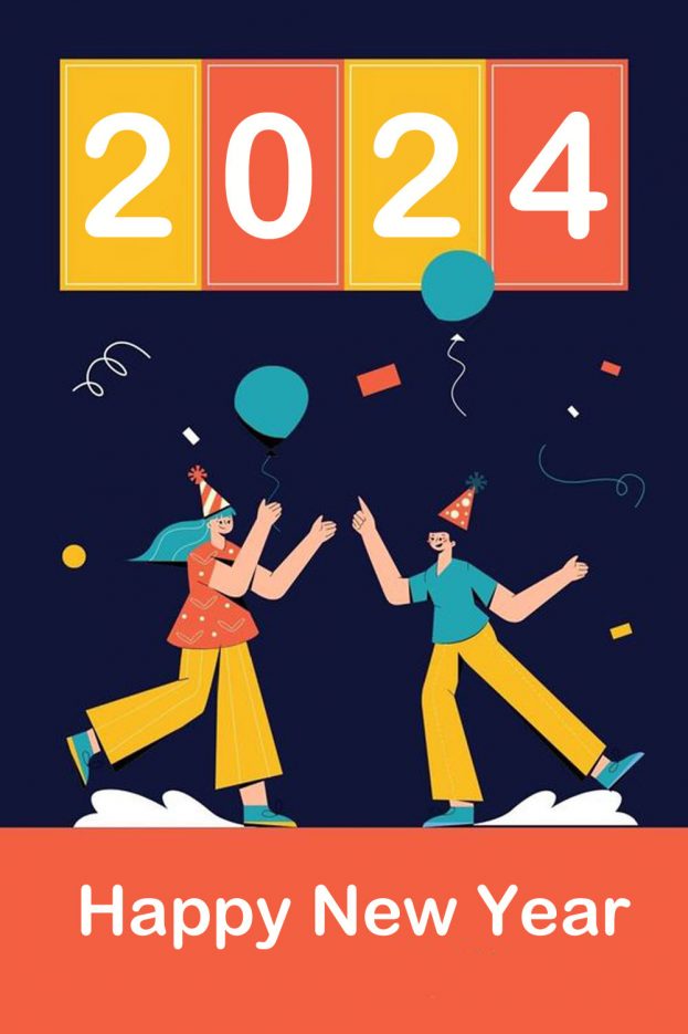 New Year's 2024 A Time to Celebrate and Reflect