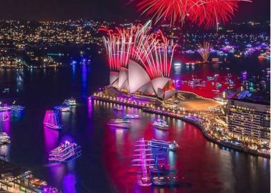 Happy New Year Live Images In Australia 2024