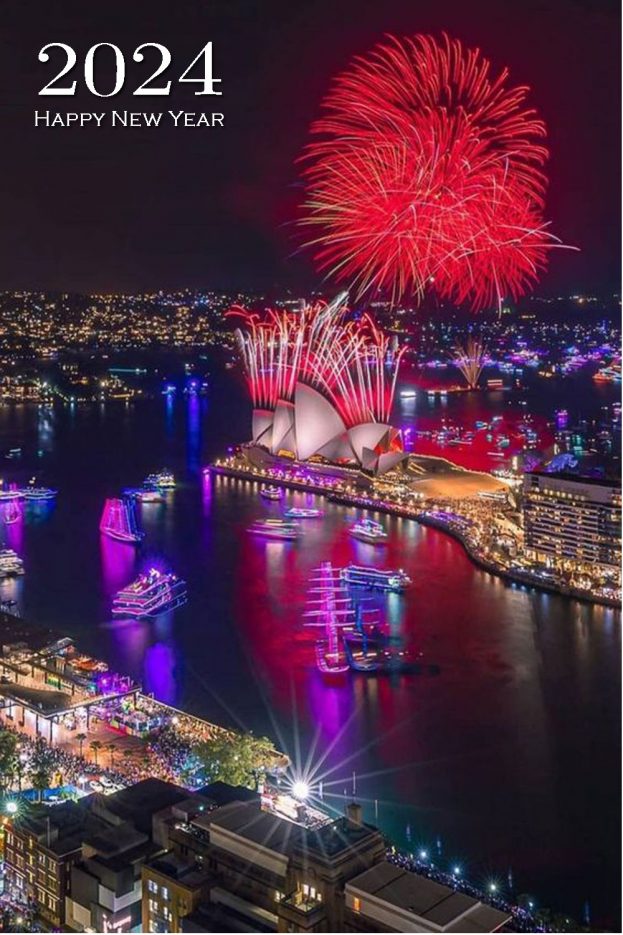 Happy New Year Live Images In Australia 2024