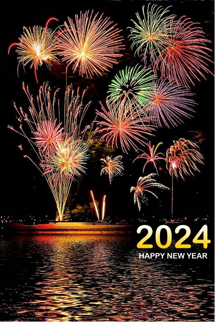 2024 New Year's Eve Fireworks Happy Birthday Wishes, Memes, SMS